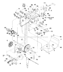 Page B Diagram and Parts List for 31AE653F401 1998 Yard Man Snow Blower